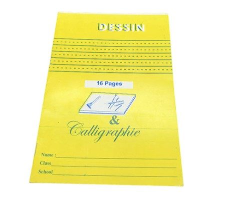 Cahier de dessin grand format