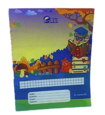 Exercise book 20 leaves squared