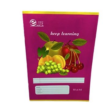 Exercise book 80 leaves plain