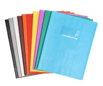 Protege-cahier 80 pages plastifie