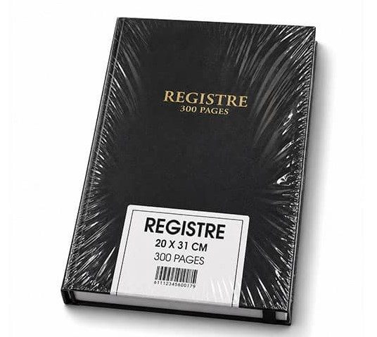 Registre 300 pages