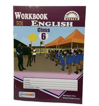 Workbook of English, Class 6